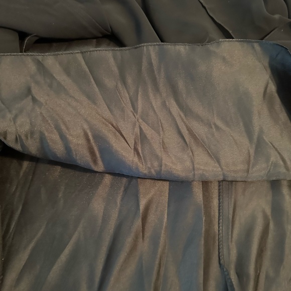 Juliet Minimalist Black Formal Floor Length Dress - Picture 9 of 10